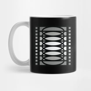 “Dimensional Levels” - V.1 Grey - (Geometric Art) (Dimensions) - Doc Labs Mug